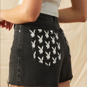 Playboy by Pacsun Ultra High Waisted Shorts